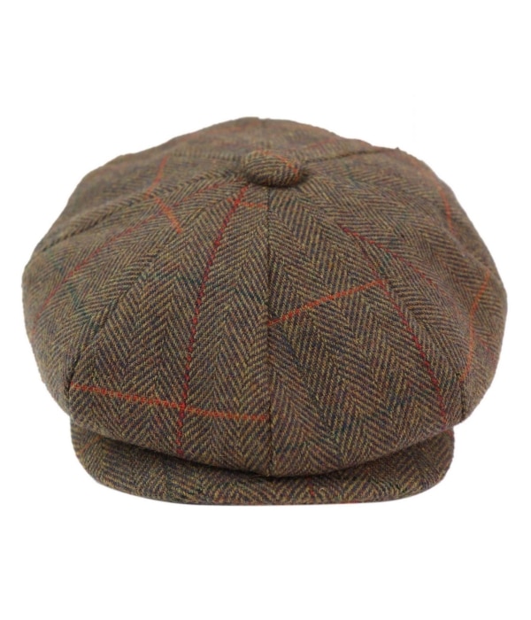 Mens 8-Panel Newsboy Cap