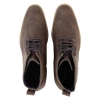 Mens Matt Leather Laced Peaky Blinders Boots