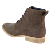 Mens Matt Leather Laced Peaky Blinders Boots