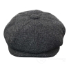 Kids Peaky Blinders Newsboy Tweed Herringbone 8 Panel Hat