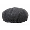 Kids Peaky Blinders Newsboy Tweed Herringbone 8 Panel Hat