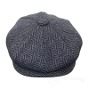Kids Peaky Blinders Newsboy Tweed Herringbone 8 Panel Hat