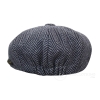 Kids Peaky Blinders Newsboy Tweed Herringbone 8 Panel Hat