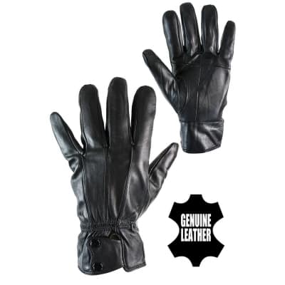 KK MG 6061 Mens Real Leather Winter Gloves Thermal Lined Warm Driving Gift