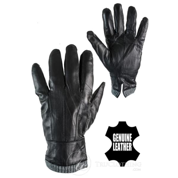 KK MG6058 Mens Real Leather Winter Gloves Thermal Lined Warm Driving Gift