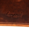 Genuine Leather Laptop Messenger Bag - Up-to 15" - Tan