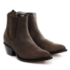 Mens Cowboy Ankle Boots Grinders Maverick Real Leather Western Riding Cuban
