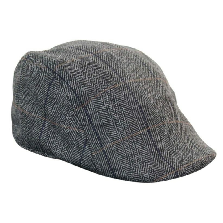 Marc Darcy DX7 Mens Tweed Vintage Retro Grandad Flat Caps Hats Peaky ...