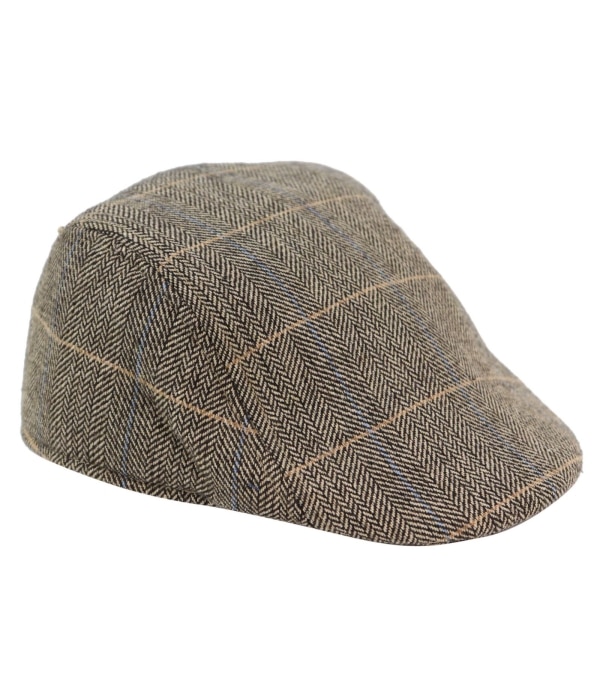 Marc Darcy DX7 Mens Tweed Vintage Retro Grandad Flat Caps Hats Peaky Blinders Check Classic