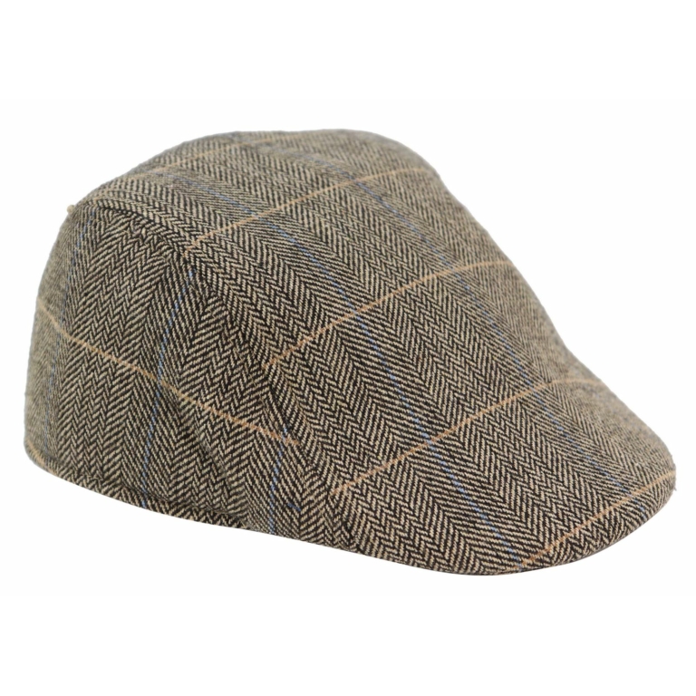Marc Darcy DX7 Mens Tweed Vintage Retro Grandad Flat Caps Hats Peaky ...
