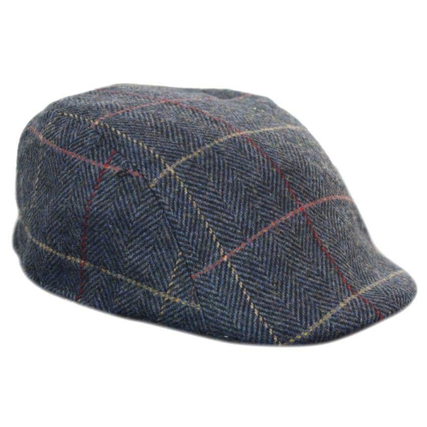 Marc Darcy Eton Mens Tweed Vintage Retro Grandad Flat Caps Hats Peaky Blinders Check Classic