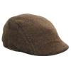 Marc Darcy TB4 Mens Tweed Vintage Retro Grandad Flat Caps Hats Peaky Blinders Check Classic