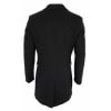 Men's Classic Wool Long Overcoat-Black