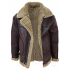 Men's Shearling Sheepskin Flying Jacket
