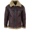 Men's Shearling Sheepskin Flying Jacket