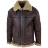 Men's Shearling Sheepskin Flying Jacket