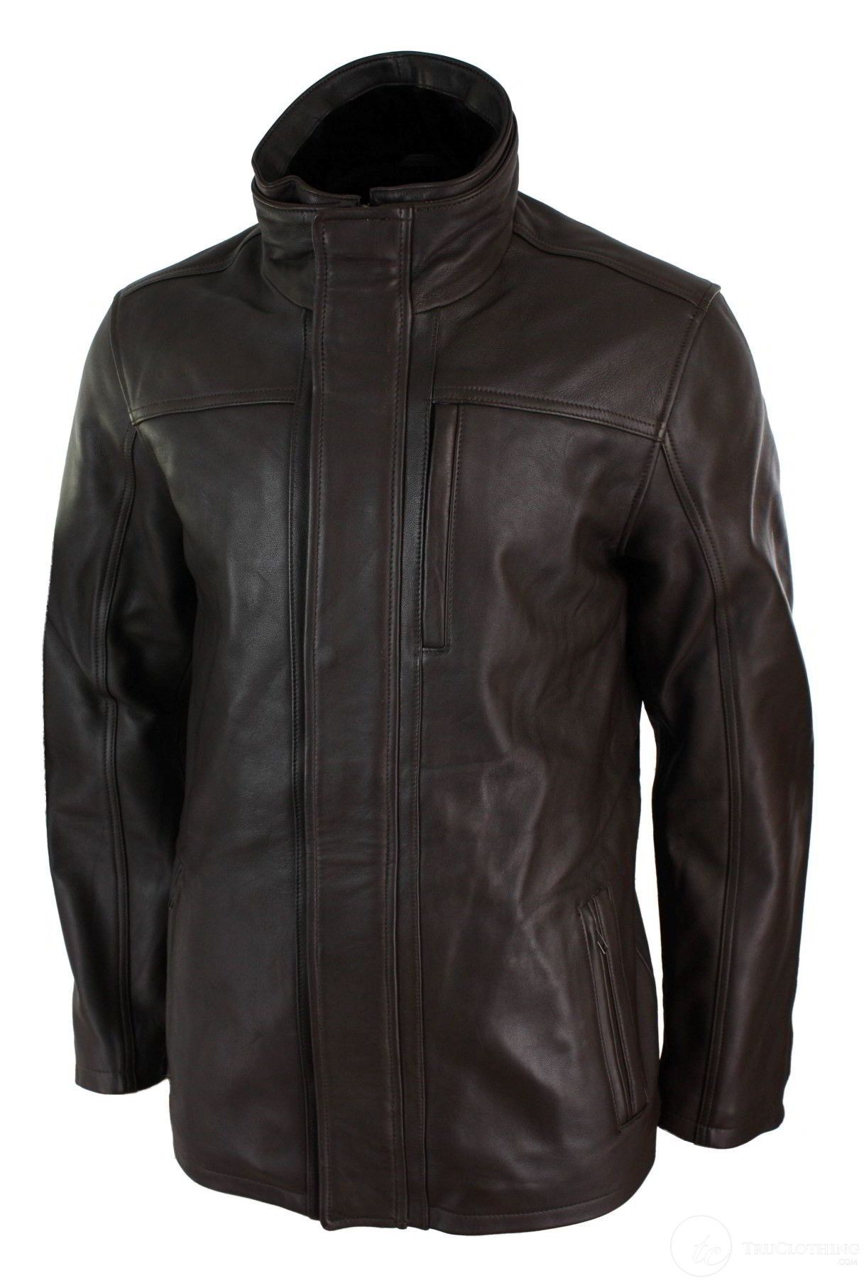 leather safari jacket mens