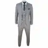 Mens Beige 3 Piece Classic Suit