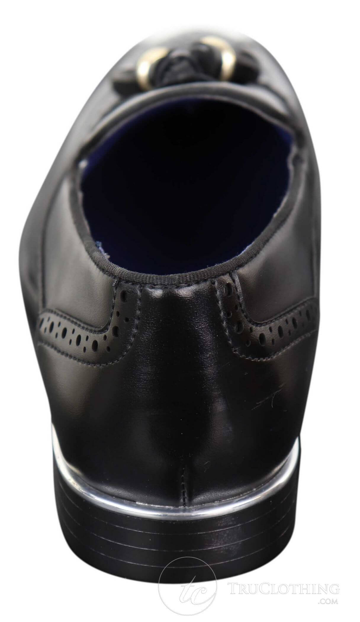 Mens Black Tassel Brogue Shoes: Buy Online - Happy Gentleman