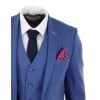 Mens Blue Light Summer Suit