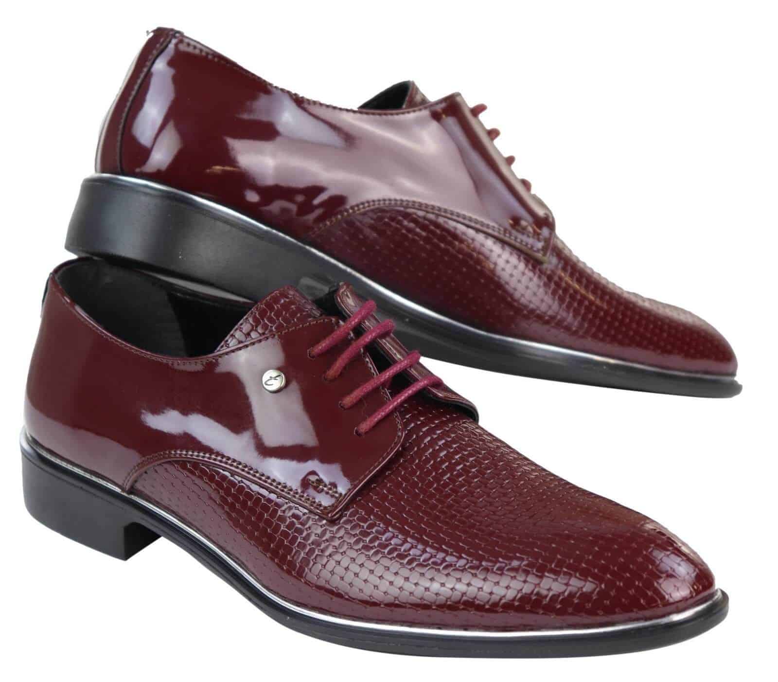 Mens Classic Laced Pattern Shoes | Happy Gentleman