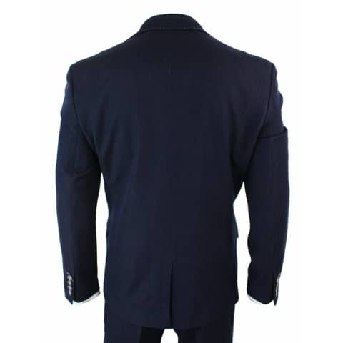 Mens Denim-Blue 3 Piece Suit: Buy Online - Happy Gentleman