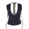 Mens Double Breasted Tweed Waistcoat
