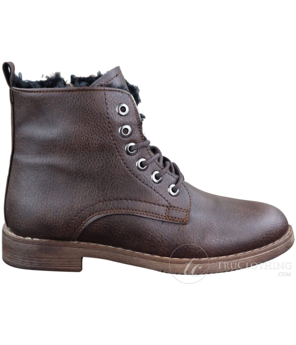 Mens Fleece Lined Winter Boots