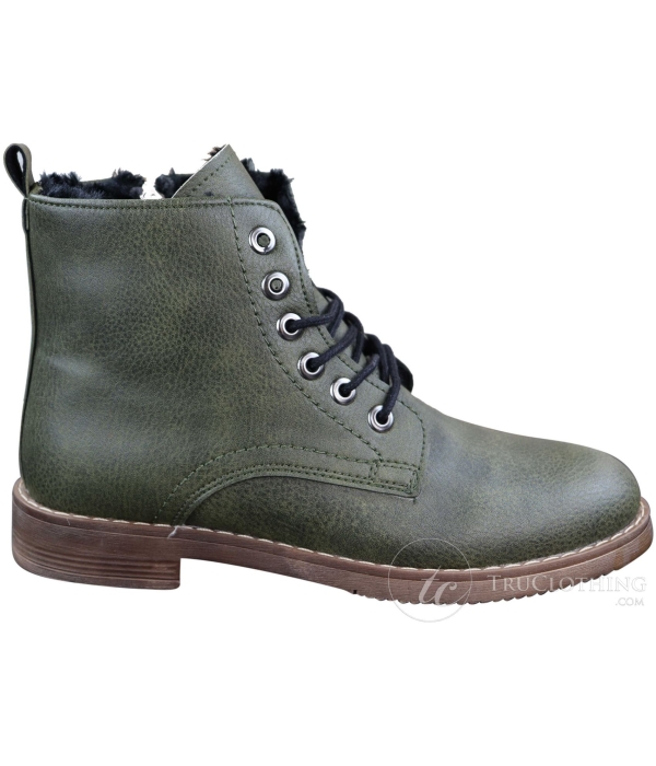 Mens Fleece Lined Winter Boots