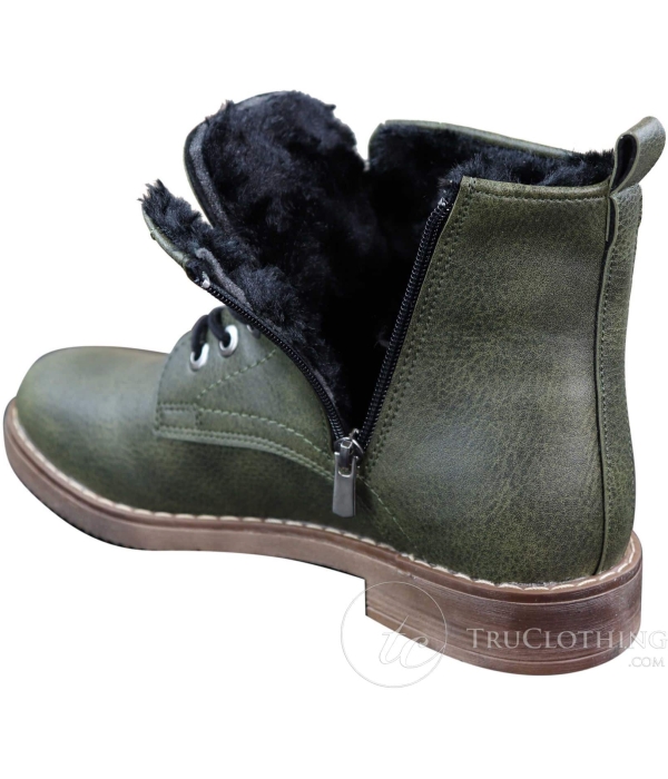 Mens Fleece Lined Winter Boots