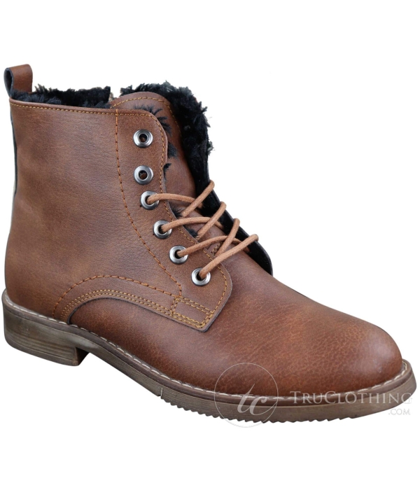 Mens Fleece Lined Winter Boots