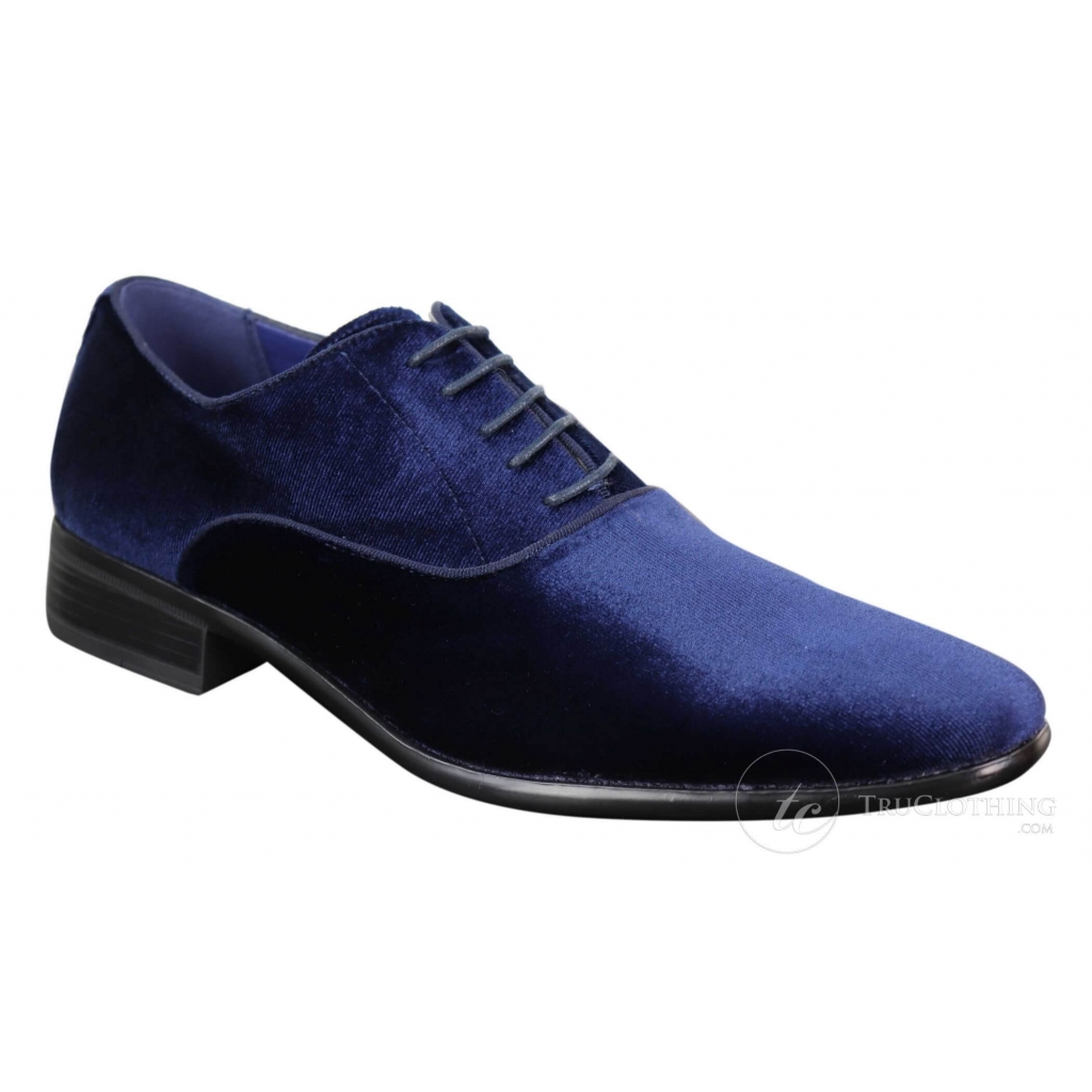 Mens Formal Velvet Shoes Buy Online Happy Gentleman   Mens Formal Velvet Shoes Blue1 1024x1024 