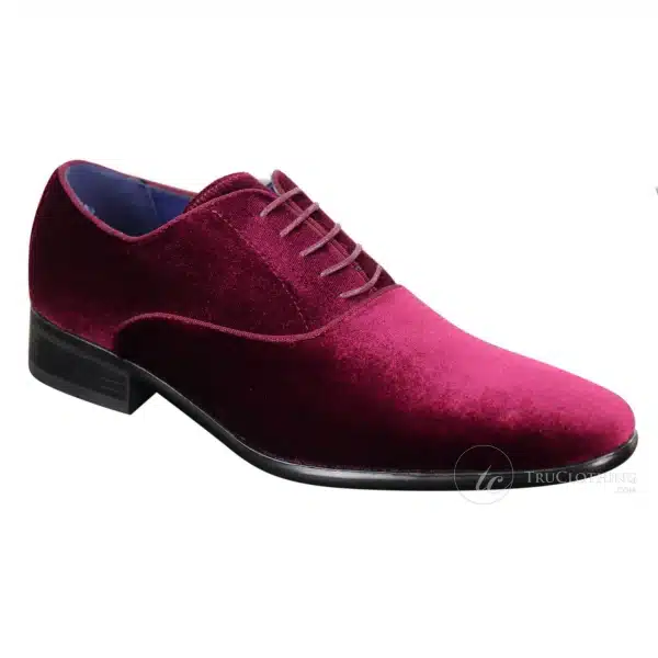 Mens Formal Velvet Shoes