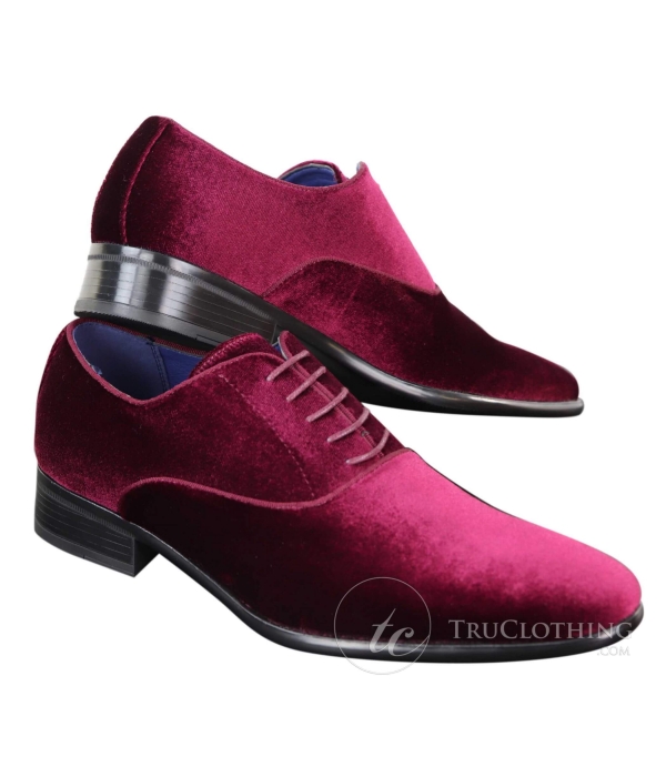 Mens Formal Velvet Shoes