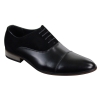 Mens Italian Leather & Suede Laced Smart Casual Brown Navy Black Designer Shoes