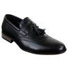 Mens Leather Slip On Tassle Brogues Driving Shoes Loafers Classic Vintage Retro