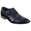 Mens Leather & Suede Slip On Buckle Italian Designer Shoes Smart Casual Formal