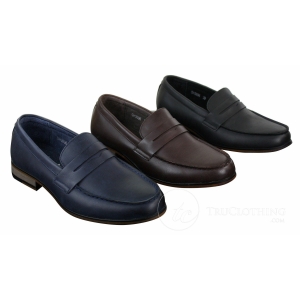 Mens Nubuck Leather Slip On Loafers Moccasins Shoes Vintage Retro Classic