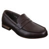 Mens Nubuck Leather Slip On Loafers Moccasins Shoes Vintage Retro Classic