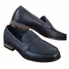 Mens Nubuck Leather Slip On Loafers Moccasins Shoes Vintage Retro Classic