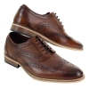 Mens Oxford Shoes with Modern Pattern