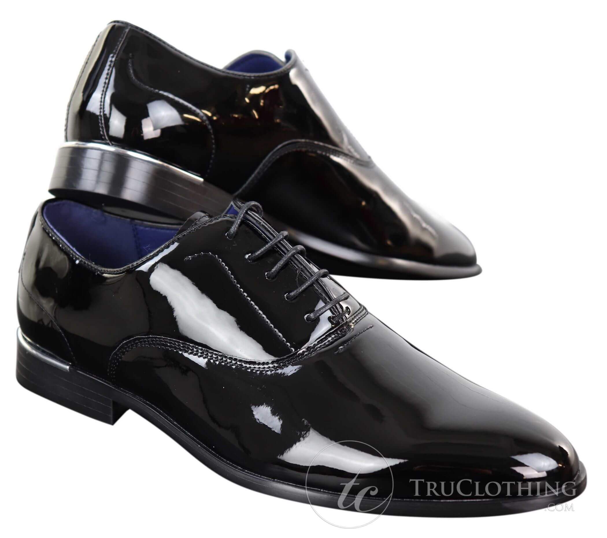 DAYMIN Black Leather Lace-Up Dress Shoe | Men's Dress Shoes – Steve Madden