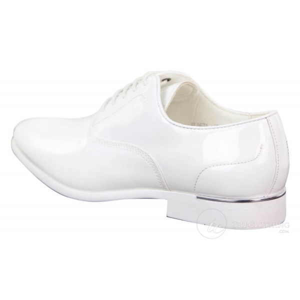 Mens Patent Shiny Formal Shoes