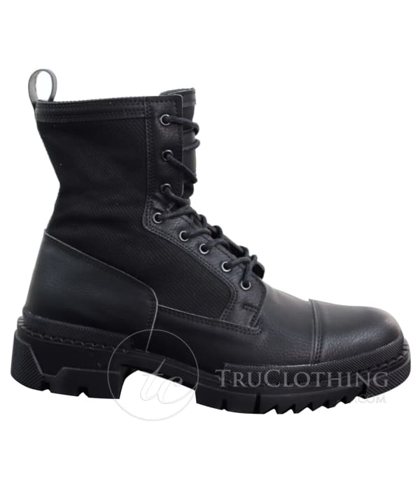 Mens PU Leather Ankle Boots