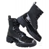 Mens PU Leather Ankle Boots