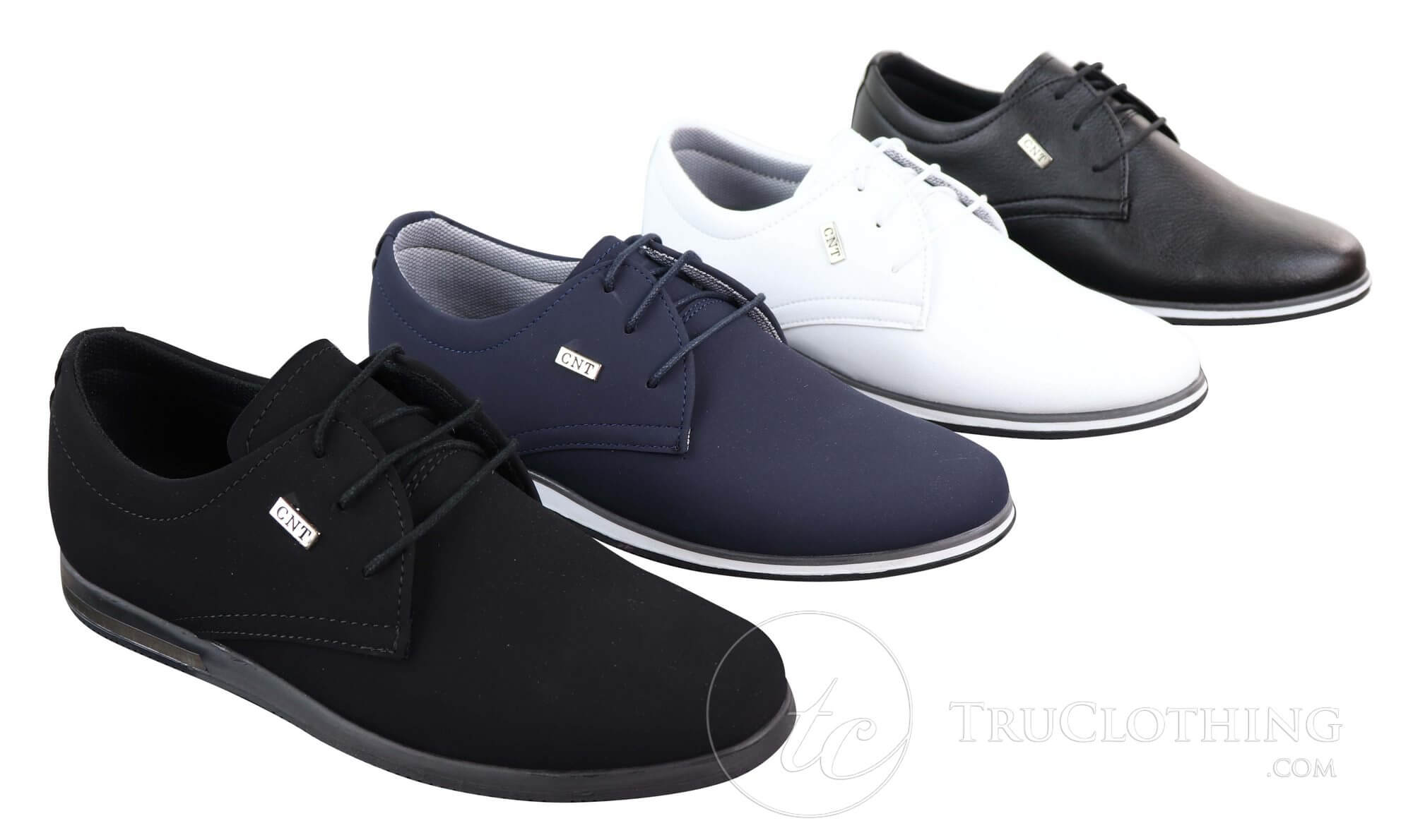 Mens PU Leather Smart-Casual Shoes: Buy ...