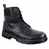 Mens PU Leather Zipped Ankle Boots
