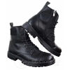 Mens PU Leather Zipped Ankle Boots