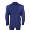 Mens Royal Blue 3 Piece Wedding Suit