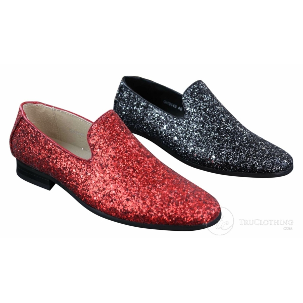 Mens Shiny Glitter Party Shoes: Buy Online - Happy Gentleman